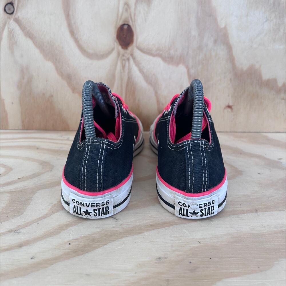 Converse All Star - CT Low Top - Sneakers - Black/Pink - Women's - 7.5 - 564346F - Picture 6 of 9